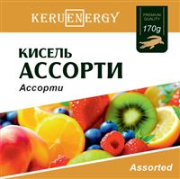 KERU[EN]ERGY Кисель ассорти брикет 170 гр